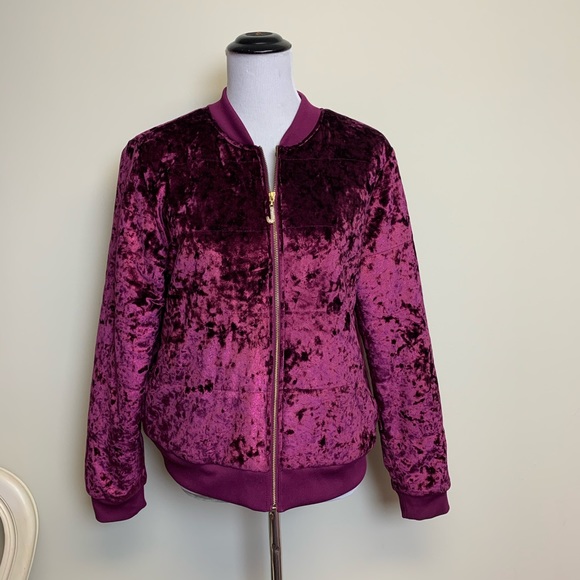 Juicy Couture Jackets & Blazers - Juicy Couture Velvet Crush Jacket Size XL